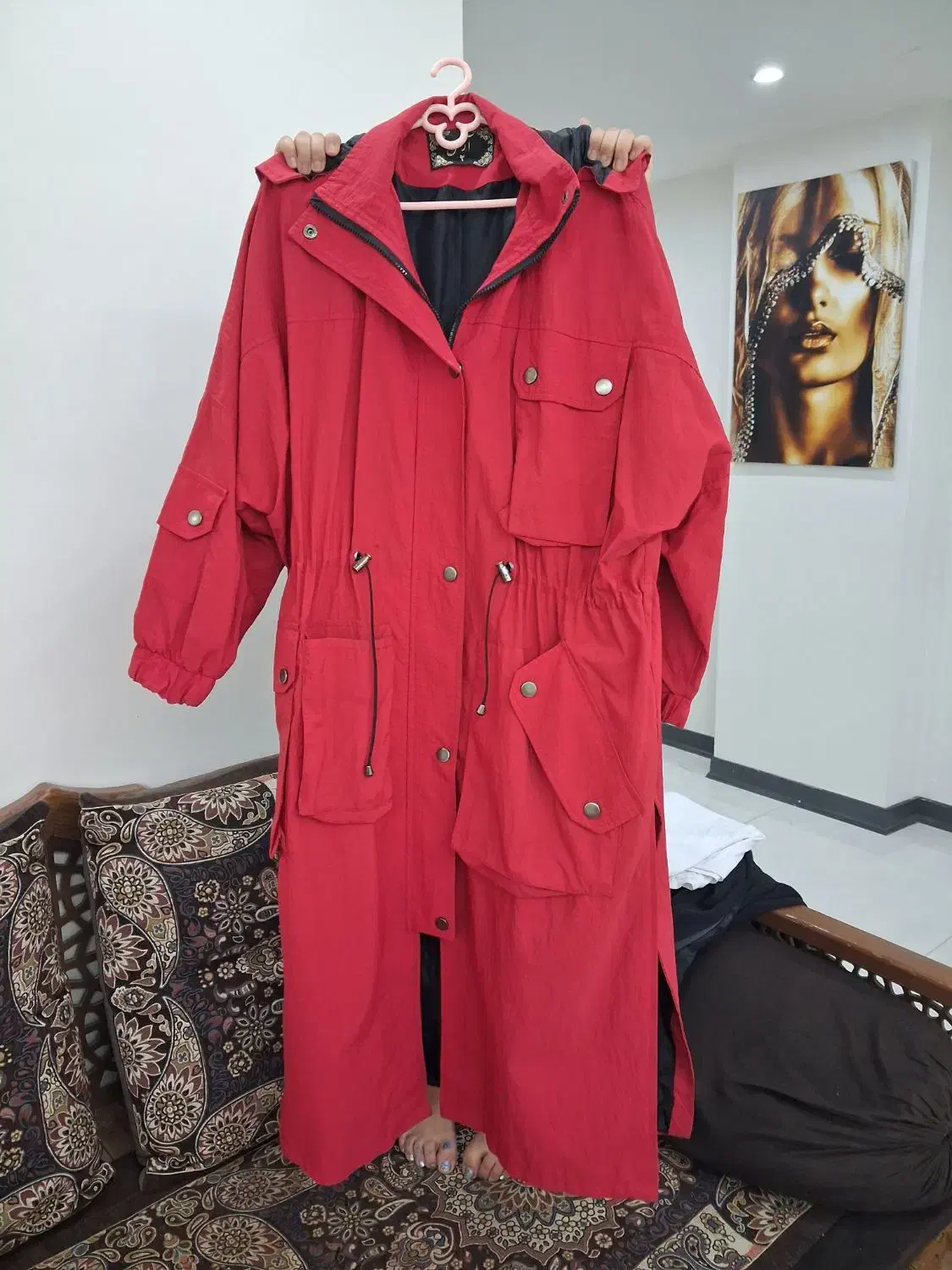 مانتو پاییزه در حد نو|لباس|شاهین‌شهر, دهخدا|دیوار