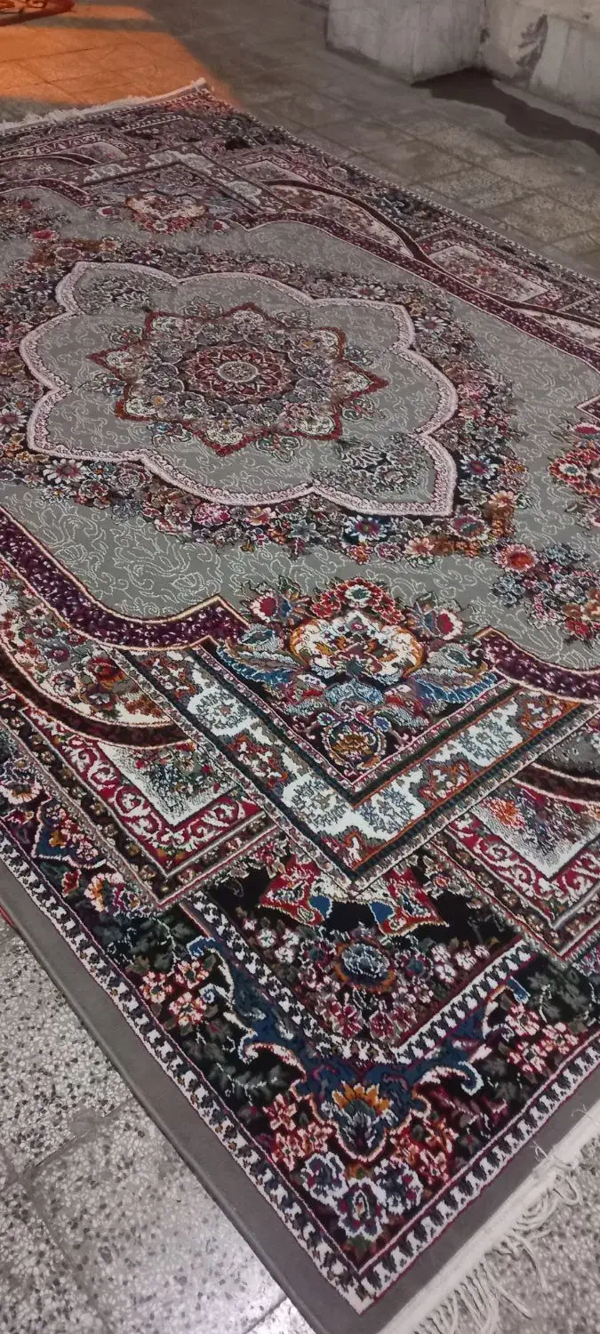 فرش نه متری در حد نو|فرش|گرگان, |دیوار