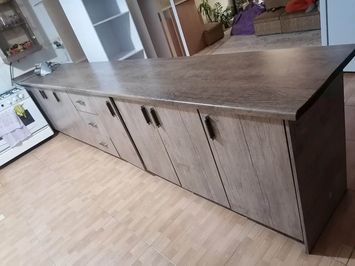 کابینت آشپزخانه|مصالح و تجهیزات ساختمان|شاهین‌شهر, خانه کارگر|دیوار