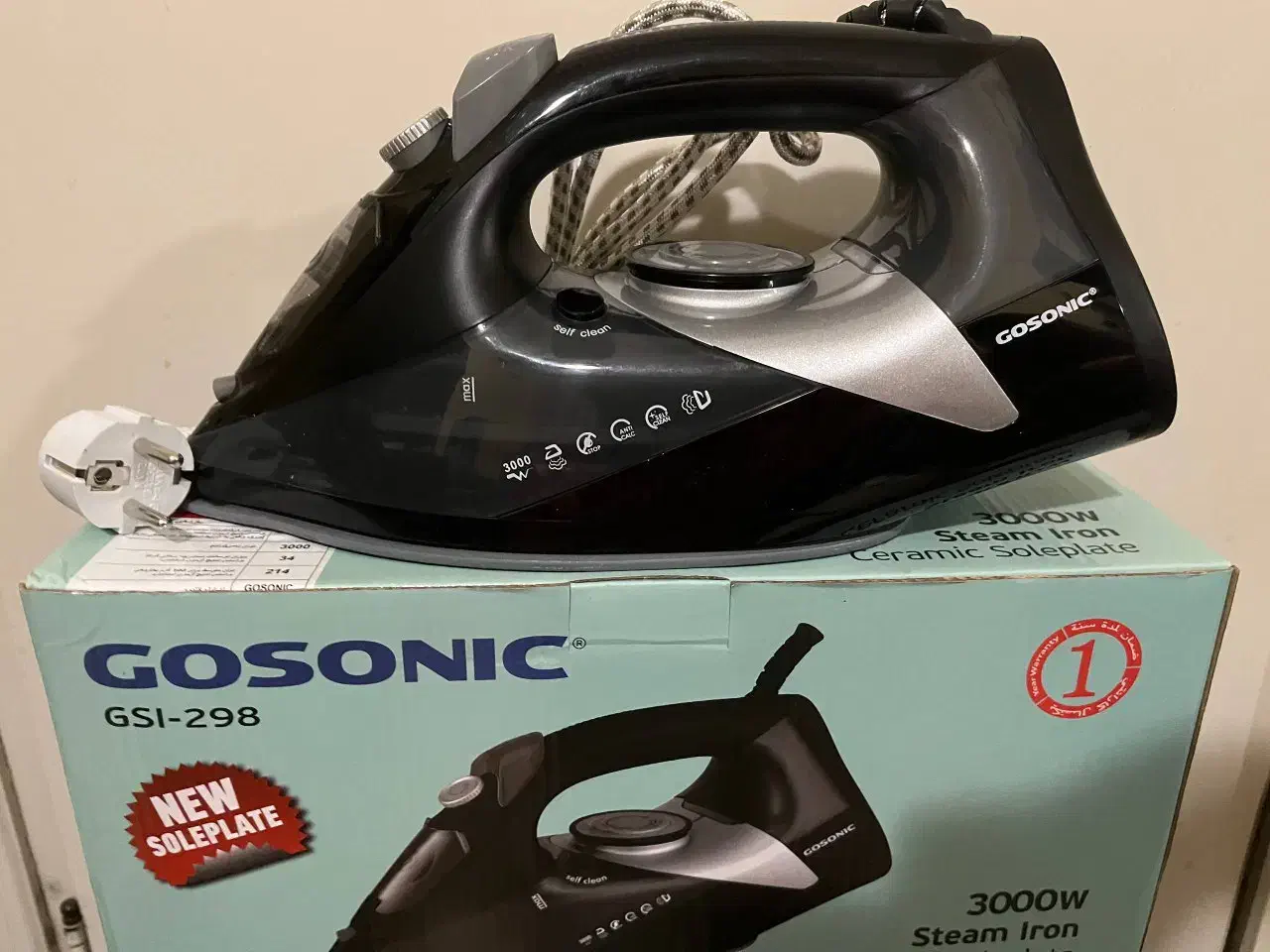 اتو بخار گوسونیک نو|اتو و لوازم اتو|بابل, |دیوار