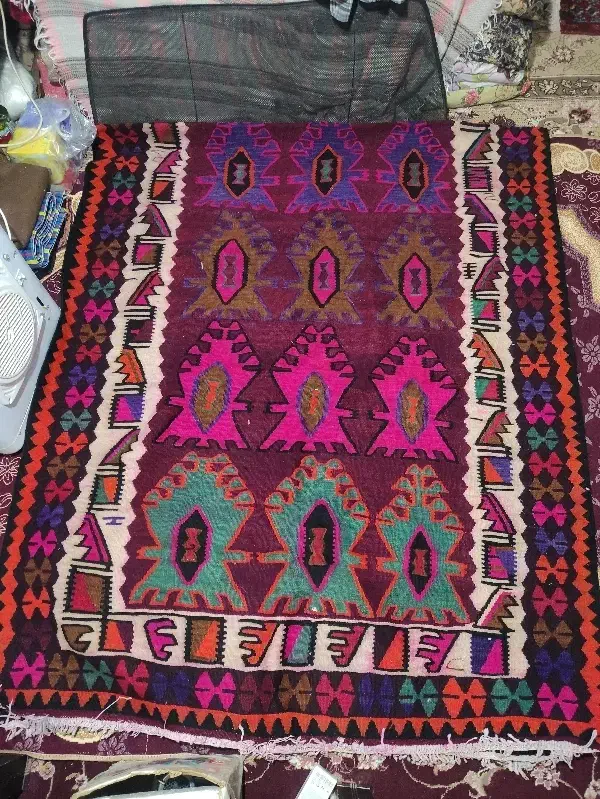 گلیم دستبافت|گلیم، جاجیم، گبه|خلخال, |دیوار