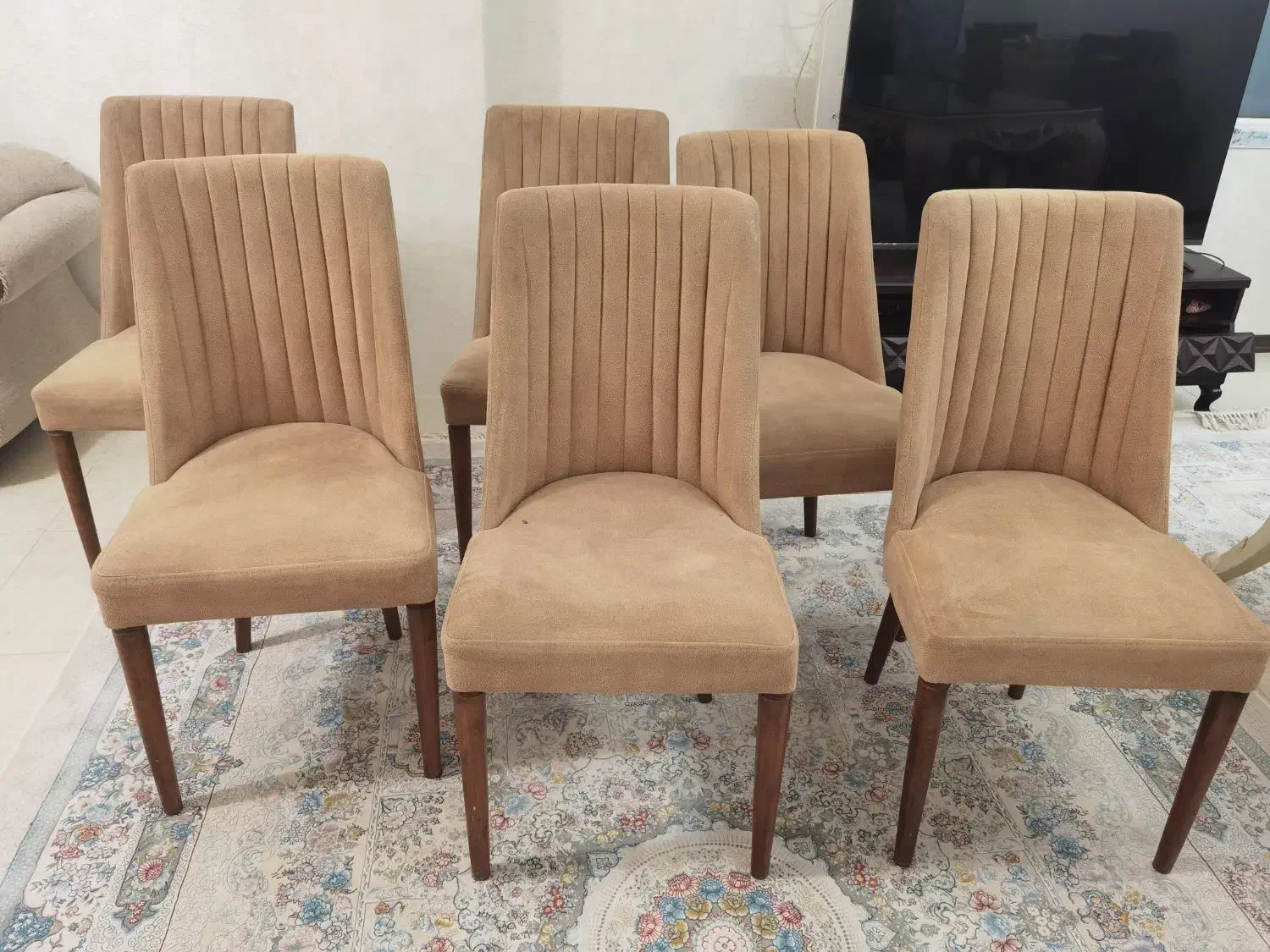 7عدد صندلی ناهار خوری سالم|میز و صندلی غذاخوری|پرند, فاز ۳|دیوار