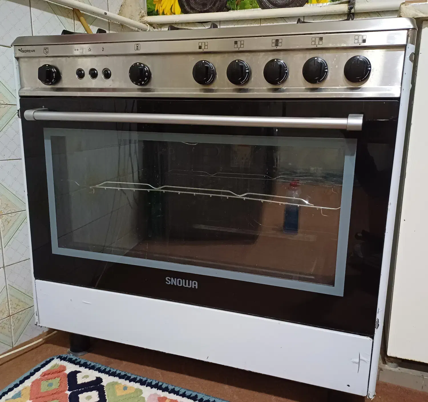 اجاق گاز ۵ شعله تمام استیل|اجاق گاز و لوازم برقی پختوپز|تیران, |دیوار