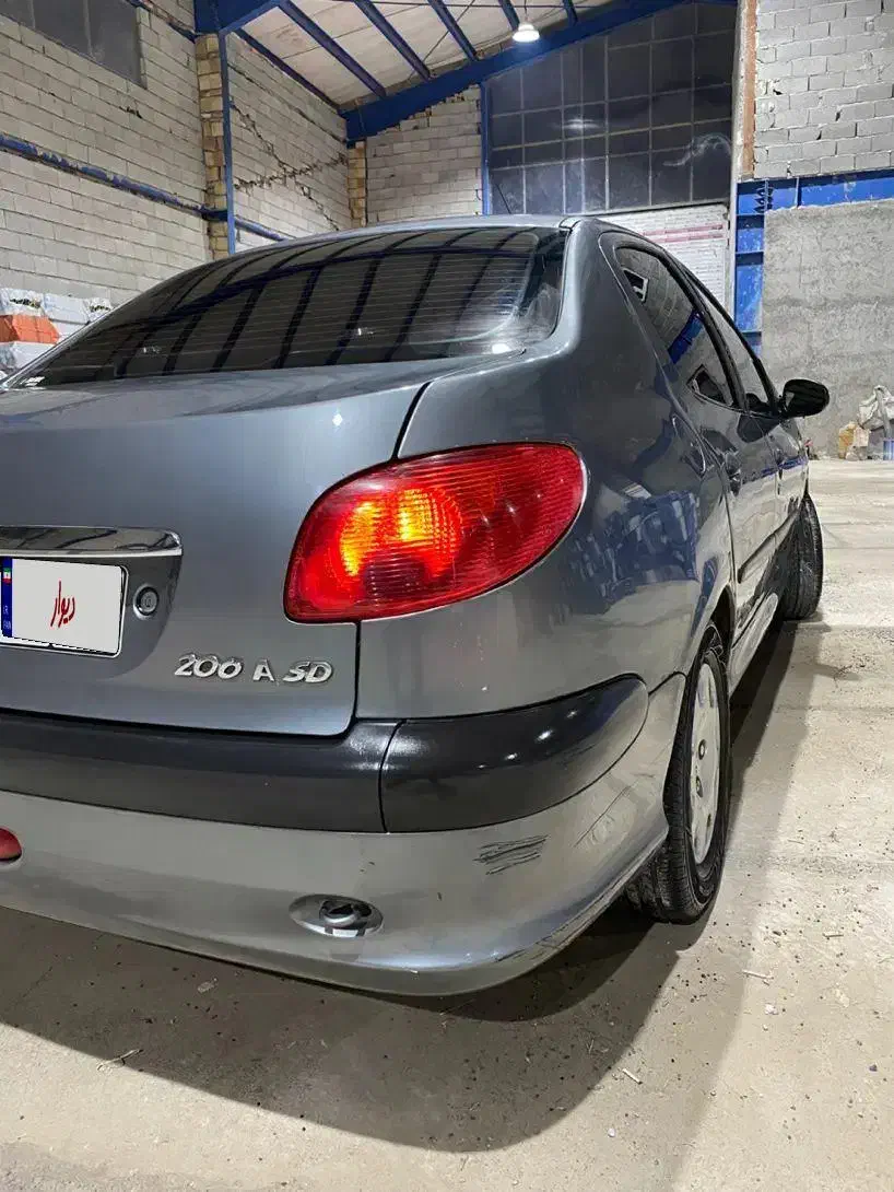 ۲۰۶ اس دی V9 اتوماتیک|خودرو سواری و وانت|پارس‌آباد, |دیوار