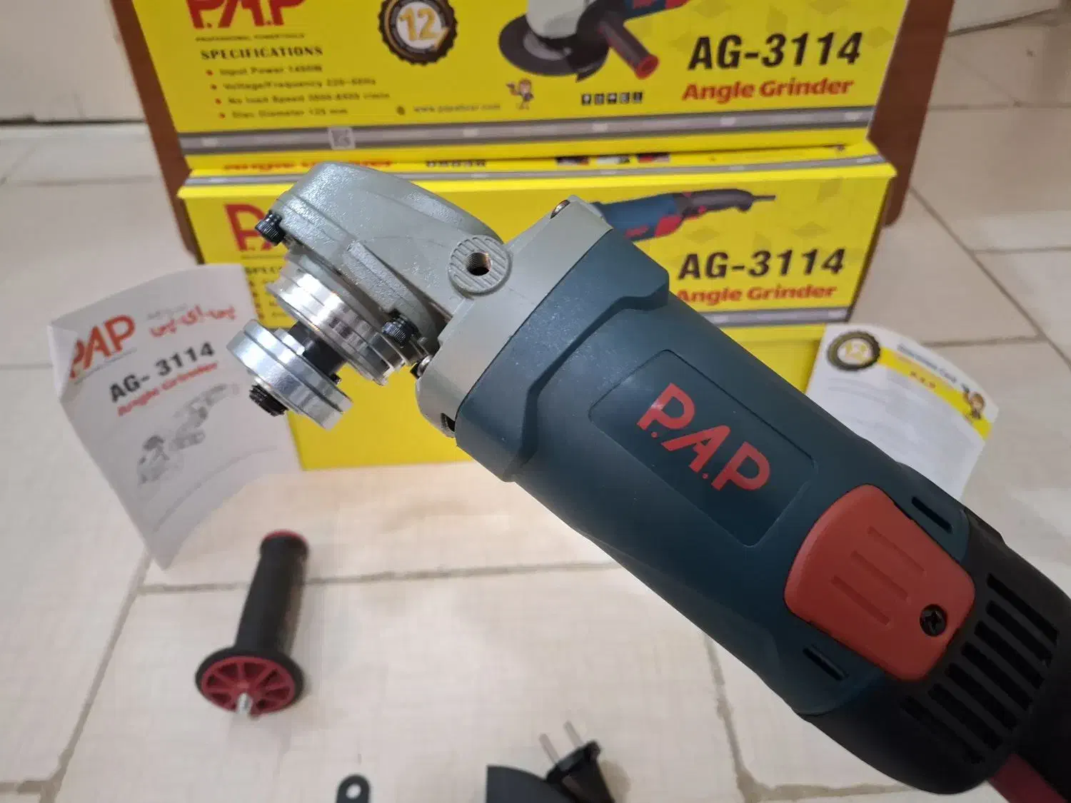 ابزار سنگ فرز آهنگری صنعتی دیمردارPAPیکسال گارانتی|مصالح و تجهیزات ساختمان|بندرعباس, |دیوار