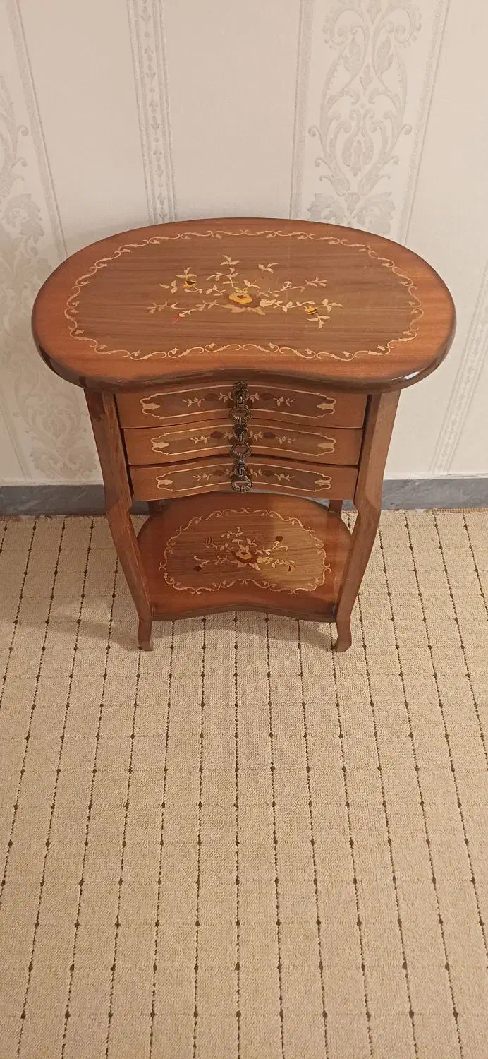 میز تلفن چوبی|مبلمان خانگی و میز عسلی|ایلام, |دیوار