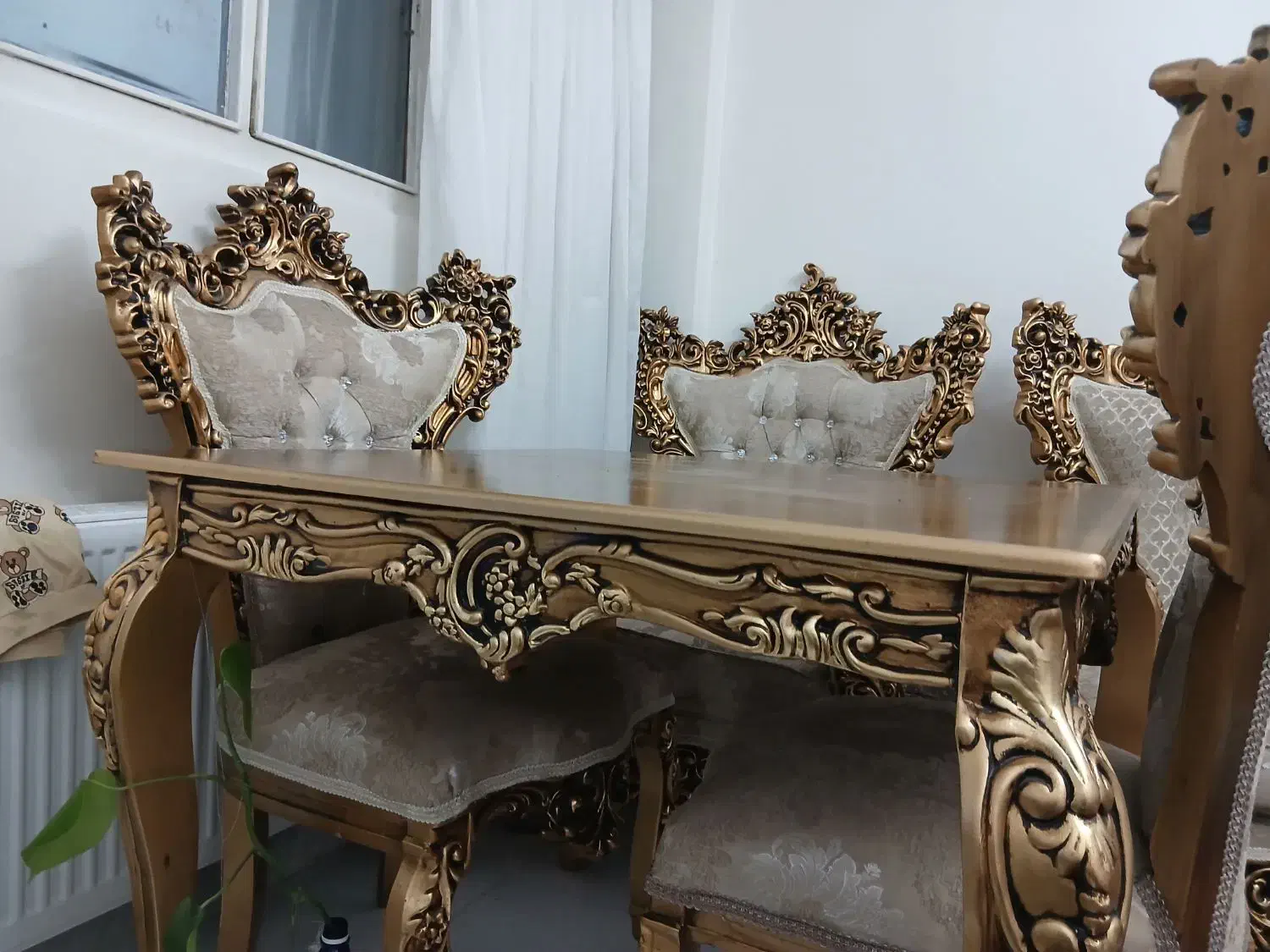 میز نهار خوری 4 نفره|مبلمان خانگی و میز عسلی|مشکیندشت, |دیوار