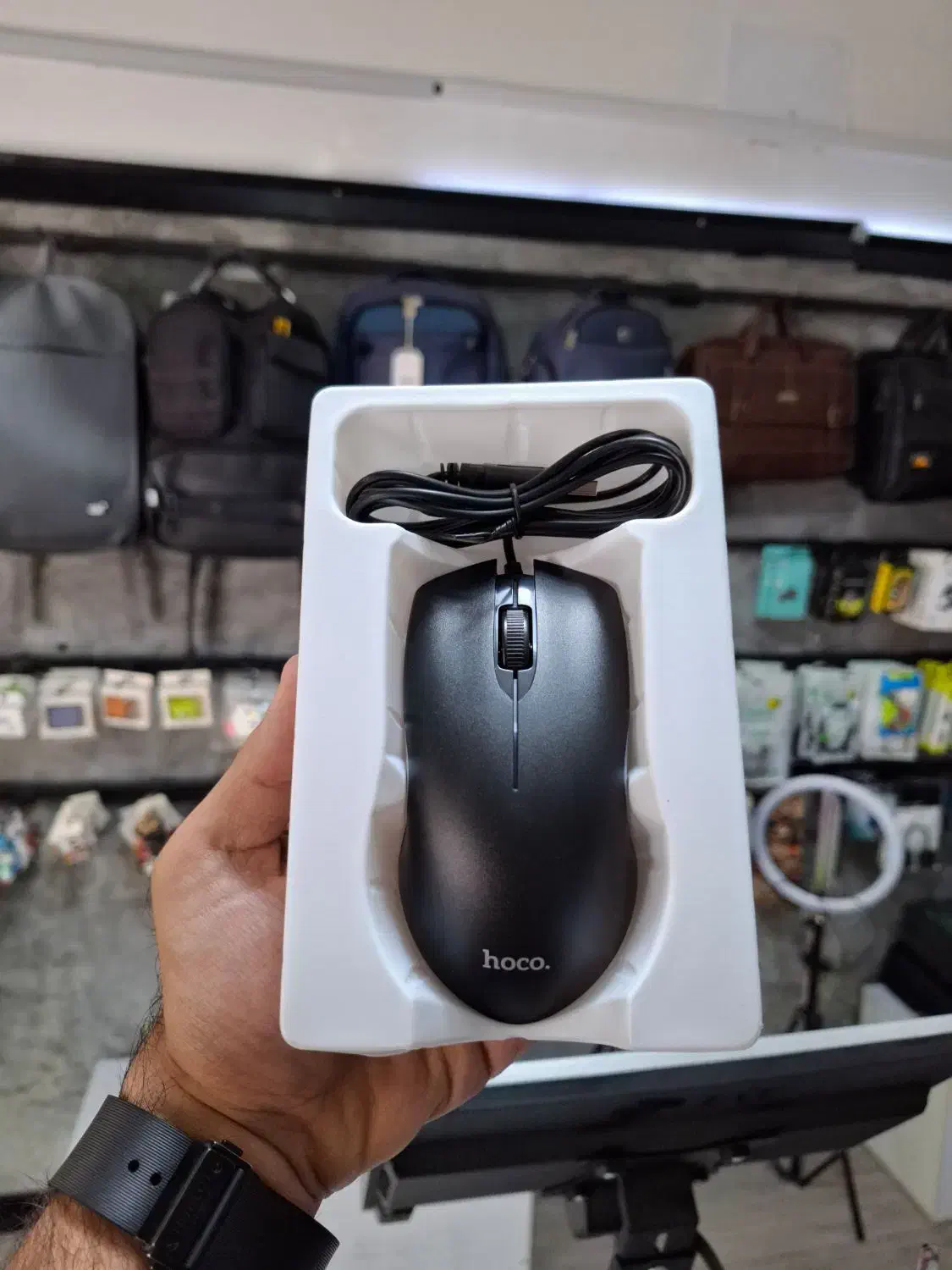 موس گیمینگ هوکو با نورپردازی RGB|قطعات و لوازم جانبی رایانه|فردیس, فردیس|دیوار