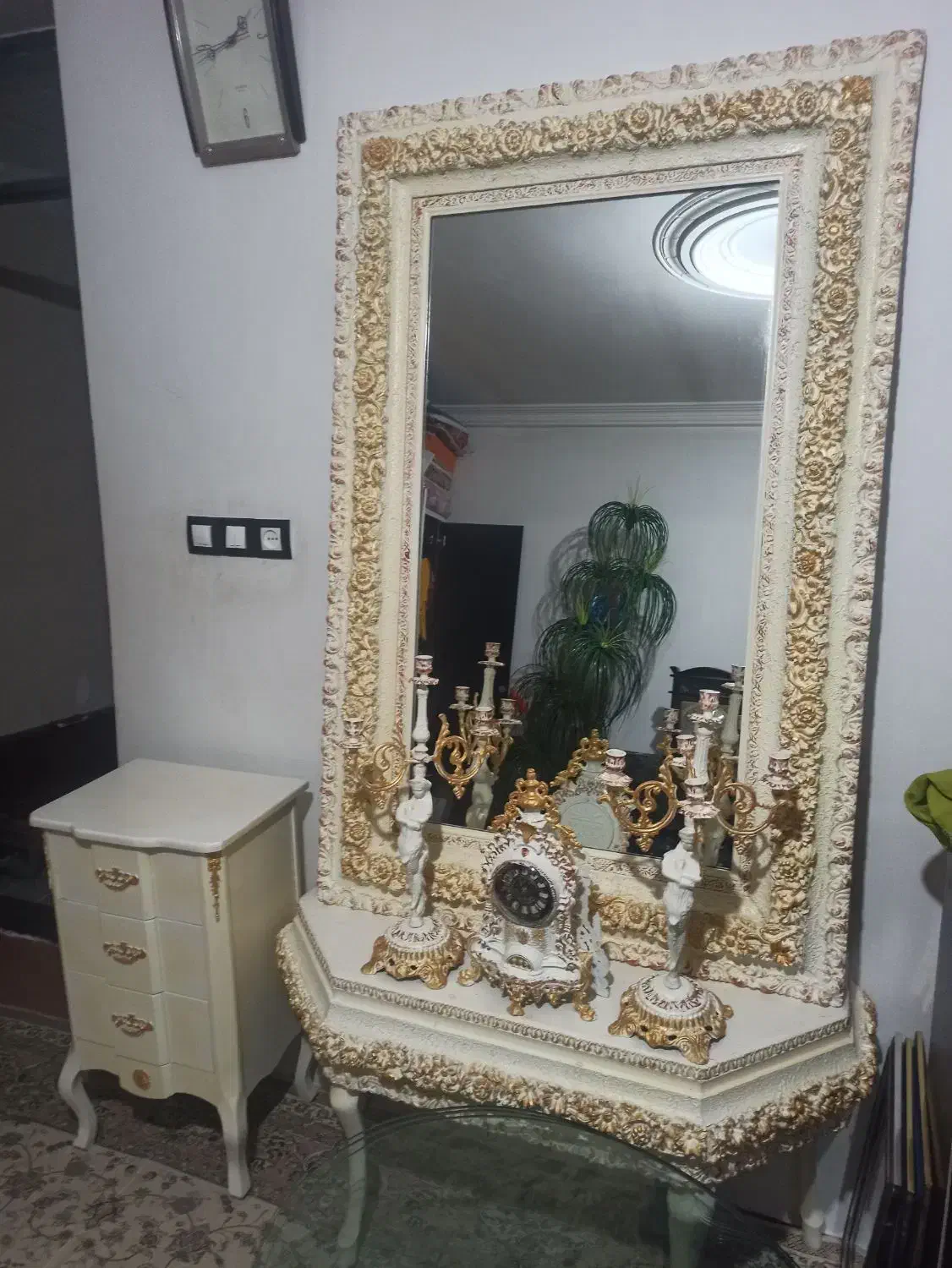 ست کامل چوبی|بوفه، ویترین، کنسول|ارومیه, |دیوار