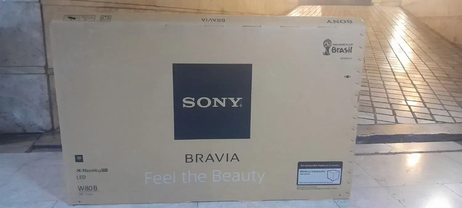 کارتن تلوزیون صونی SONY درحد نو ۵۰ اینج|تلویزیون و پروژکتور|تهران, مهران|دیوار