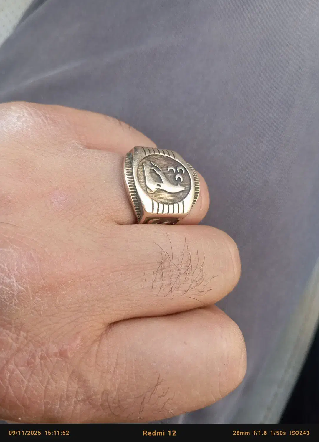 انگشتراز جنس برنج بدلی جات حساب میشه|بدلیجات|نهاوند, |دیوار