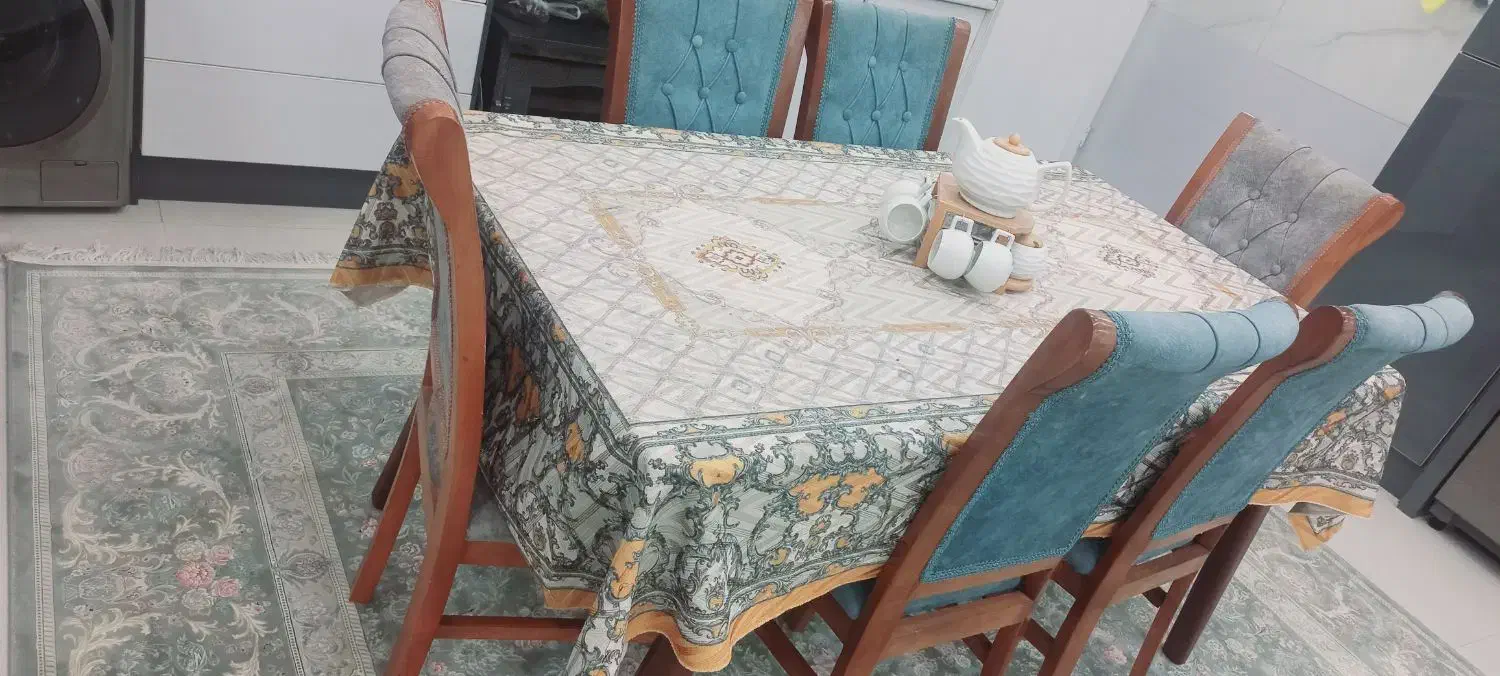 میز غذا خوری ۶ نفره در حد نو|میز و صندلی غذاخوری|گنبد کاووس, |دیوار