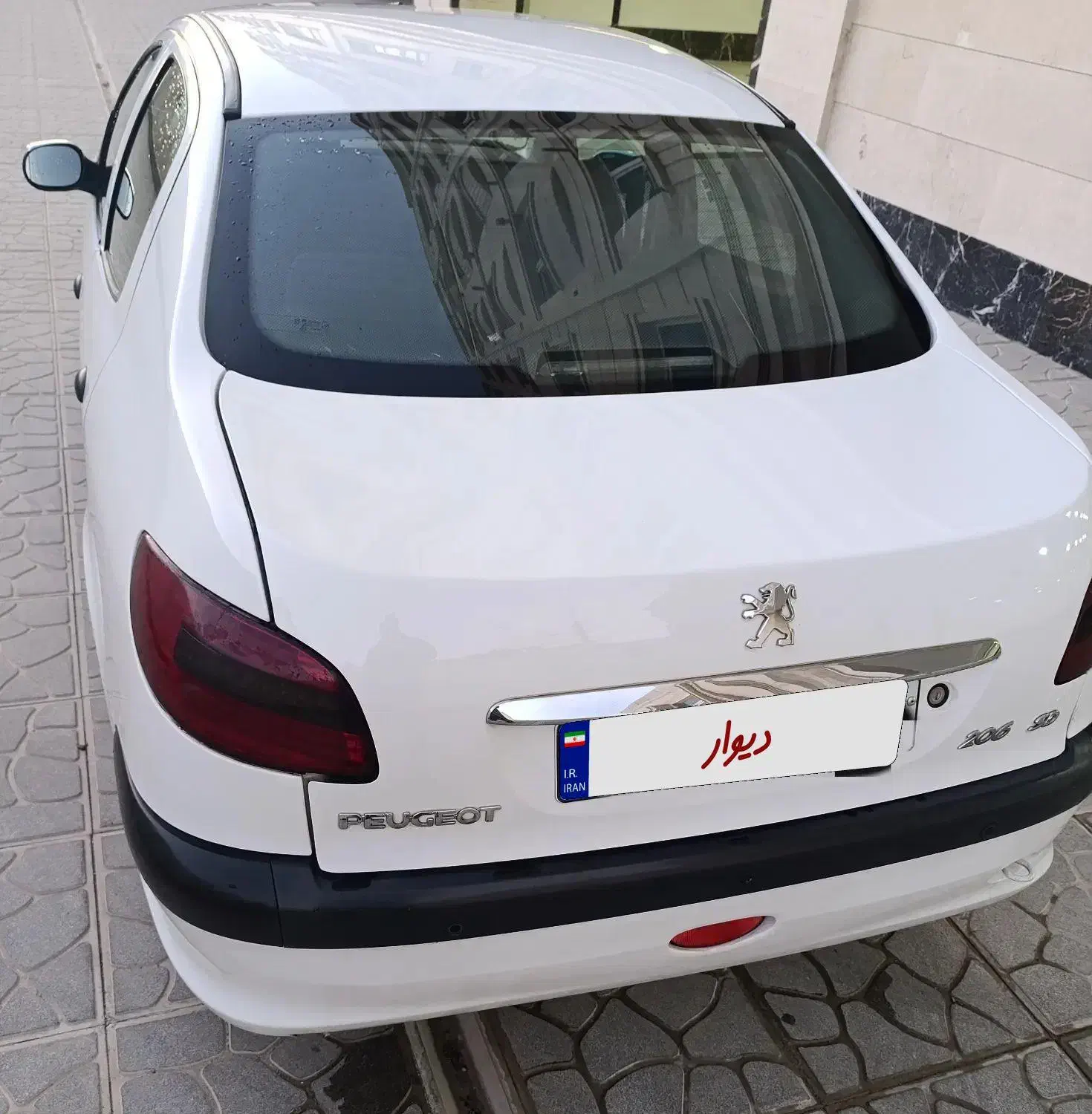 206 SD V8|خودرو سواری و وانت|شبستر, |دیوار