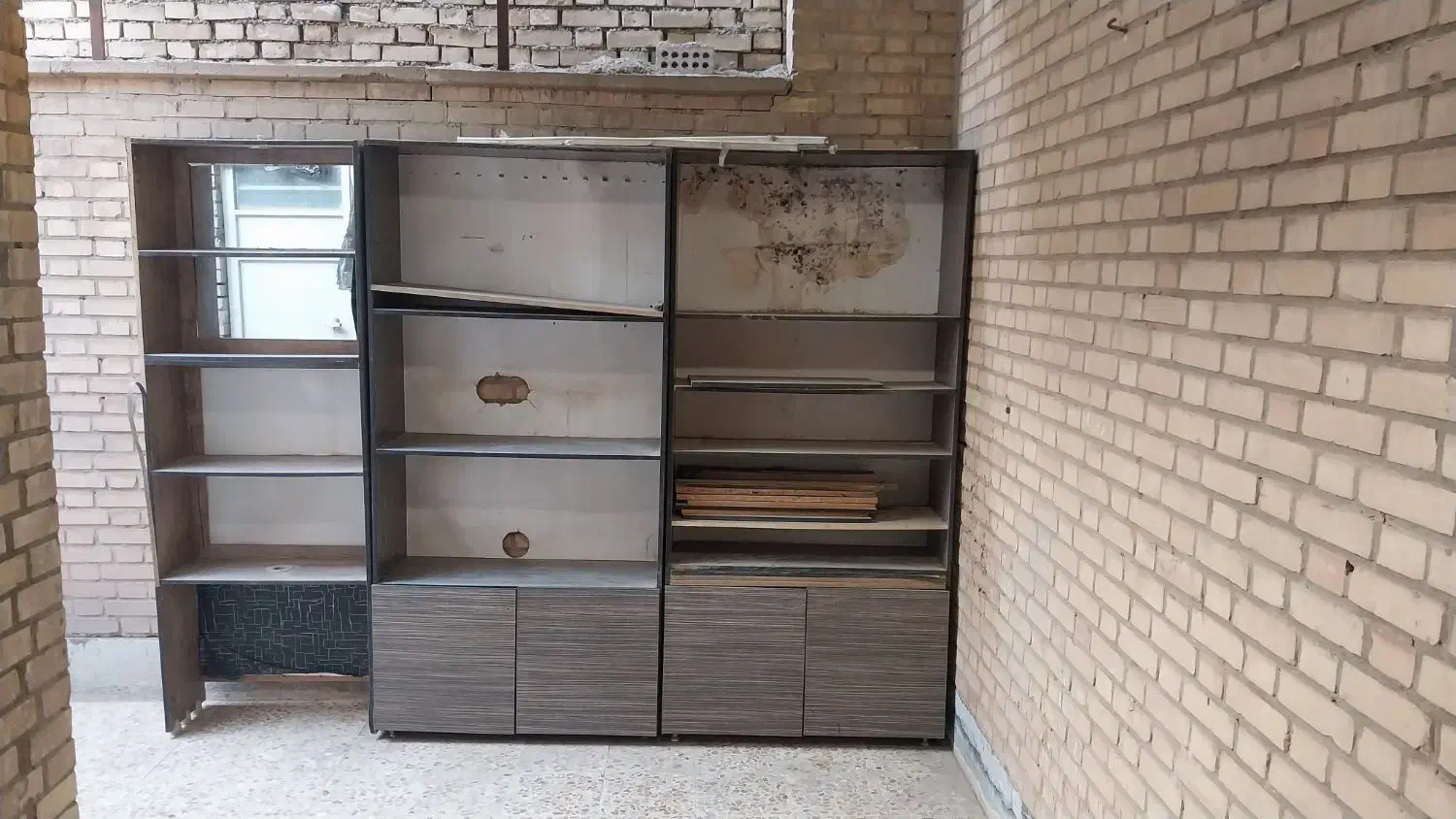 کمد ام دی اف|کتابخانه، شلف، قفسه‌های دیواری|اهواز, بهارستان|دیوار