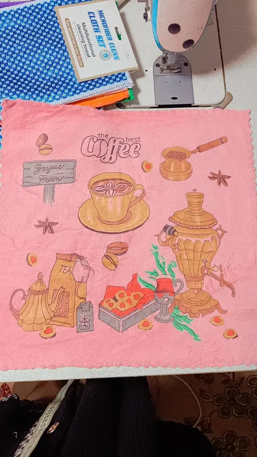 حوله و دستمال آشپزخونه|سفره، حوله، دستمال آشپزخانه|کنگاور, |دیوار