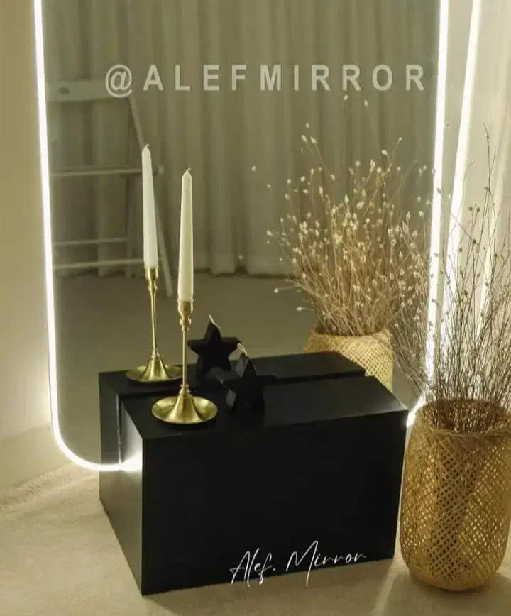 پایه مخصوص آینه های بک لایت بدون فرم|آینه|چهاردانگه (تهران), |دیوار