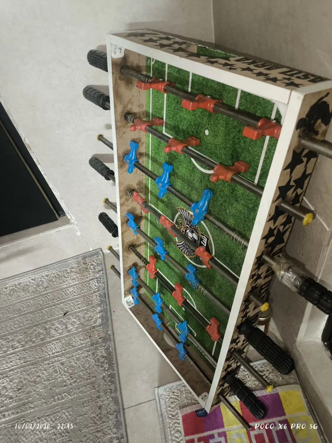 فوتبال دستی|ورزش‌های توپی|رباط‌کریم, پیغمبر|دیوار