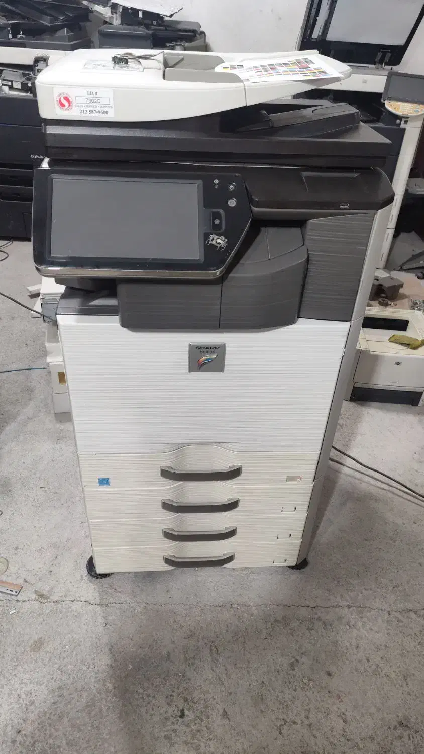 کپی رنگی شارپ N3110|پرینتر، اسکنر، کپی، فکس|تبریز, |دیوار