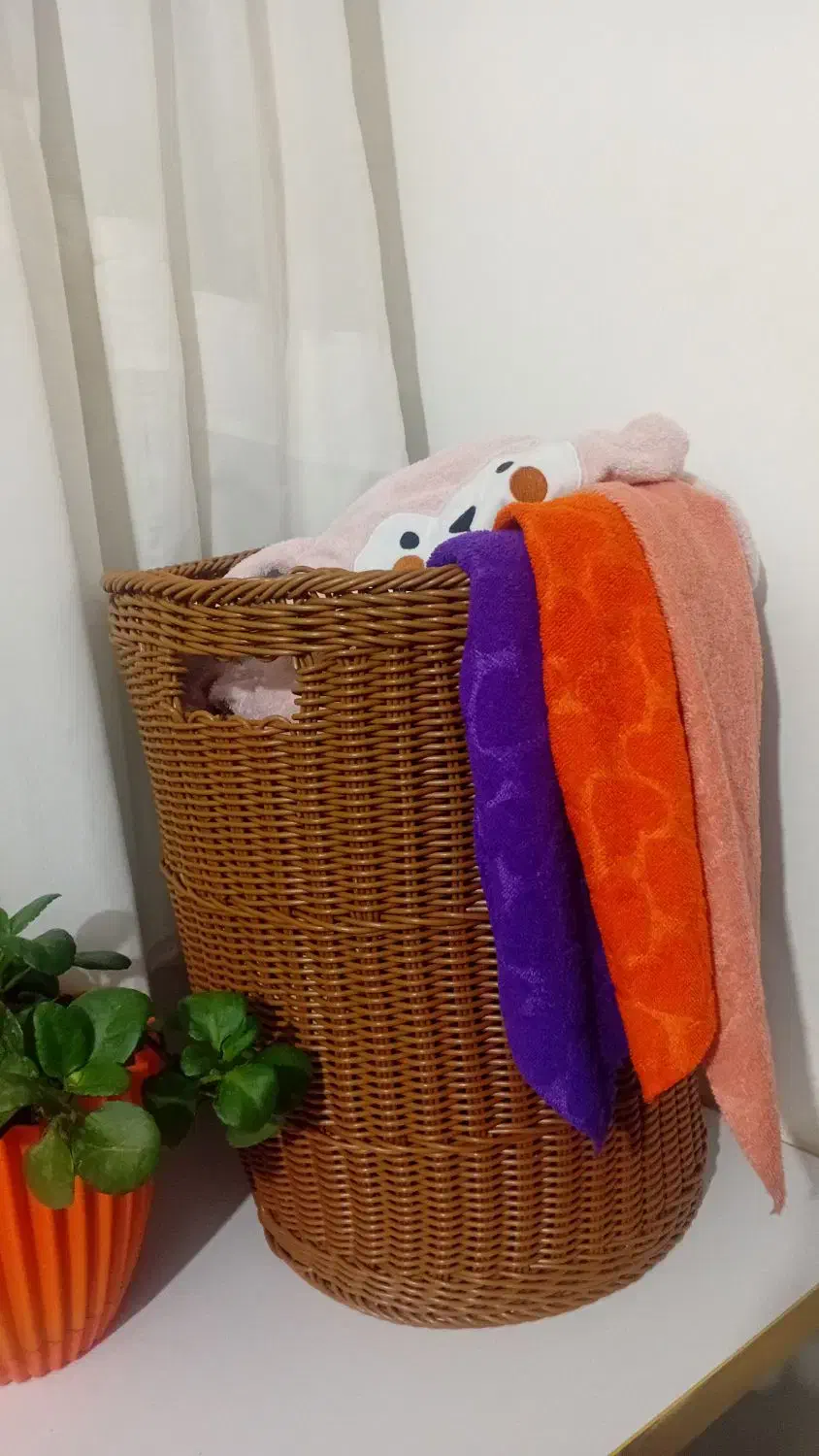 سبد حصیری|صنایع دستی و سایر لوازم تزئینی|یاسوج, |دیوار