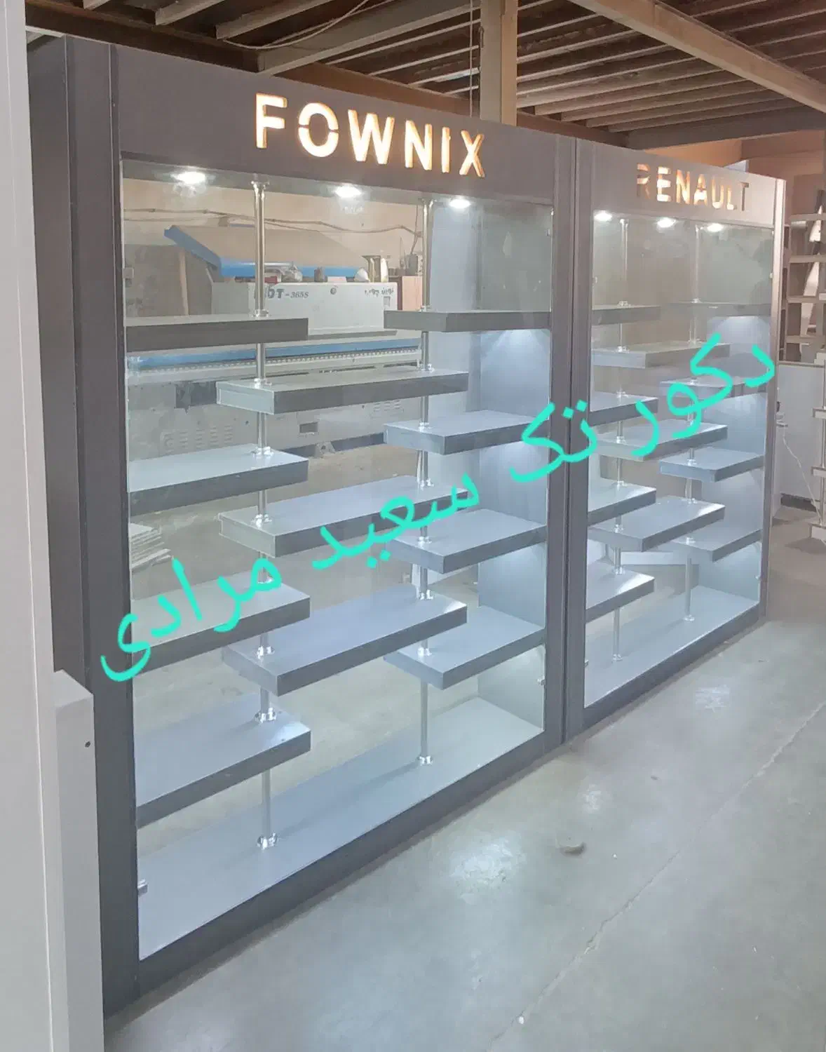 قفسه رگال پیشخوان ویترین دکور|فروشگاه و مغازه|رباطکریم, رباطکریم|دیوار