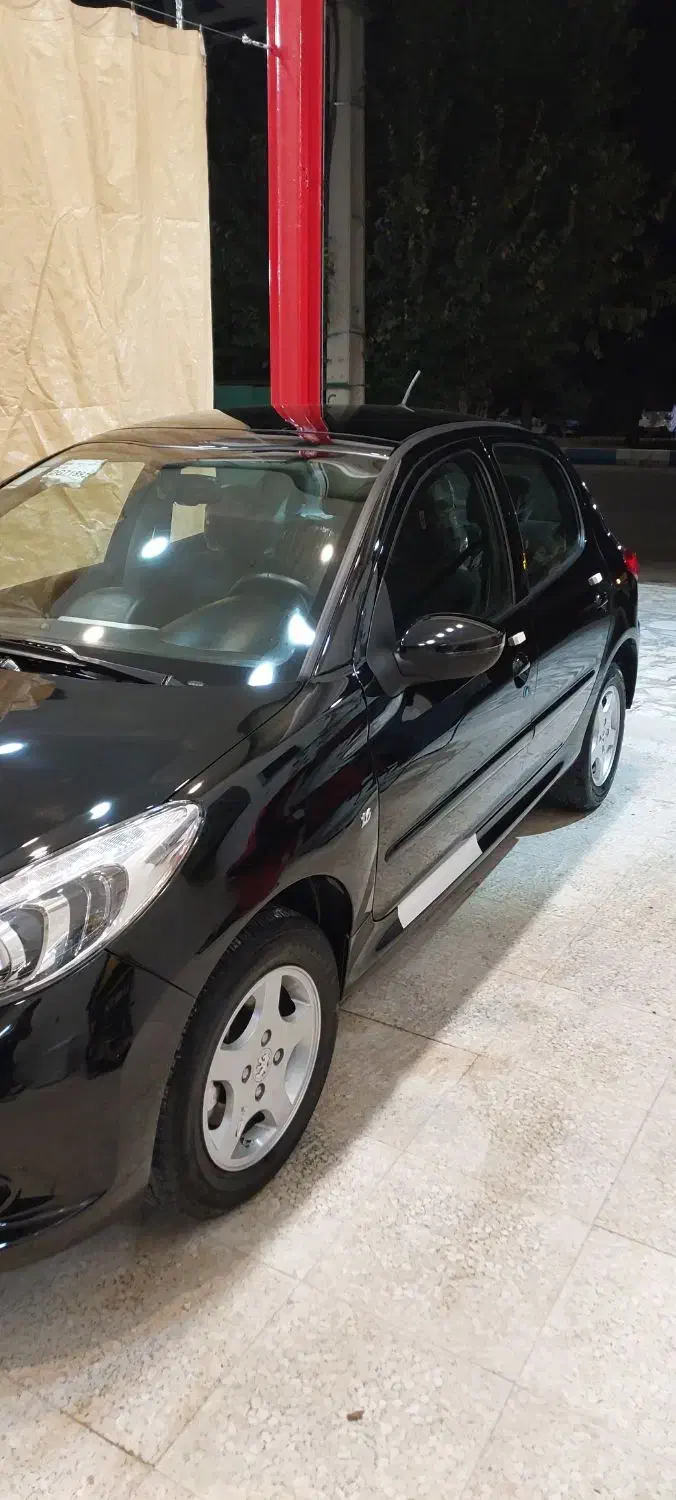 پانورما ارتقا مشکی 207i Tu5|خودرو سواری و وانت|آباده, |دیوار