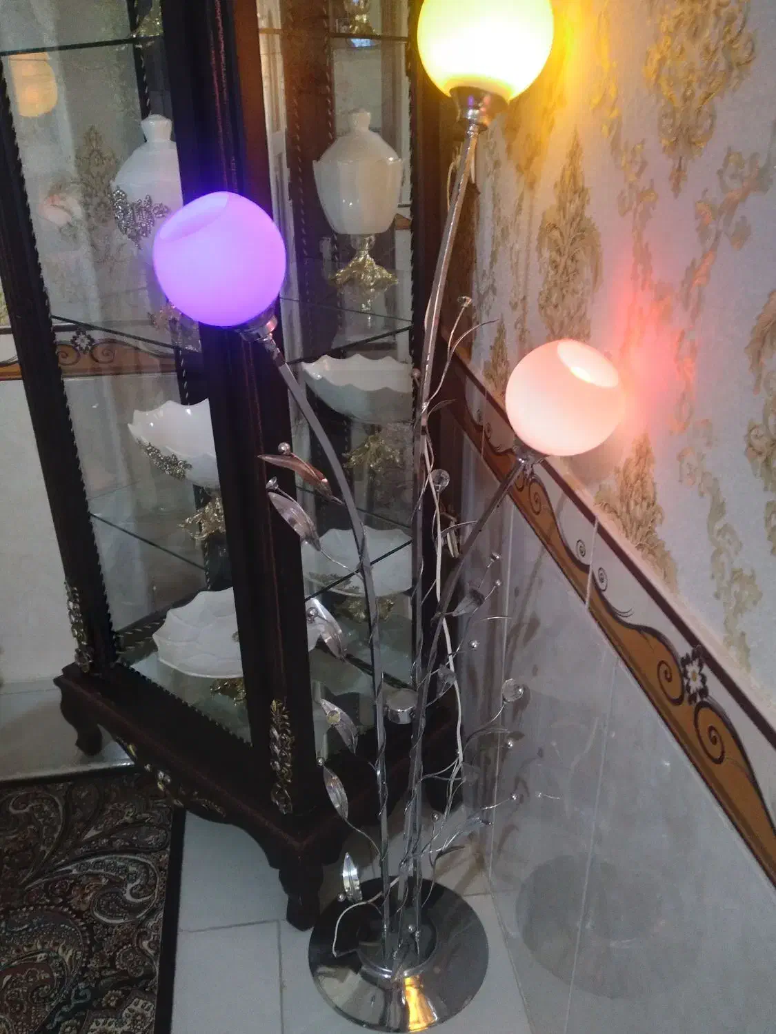 آباژور سه شاخه|چراغ خواب و آباژور|قوچان, |دیوار