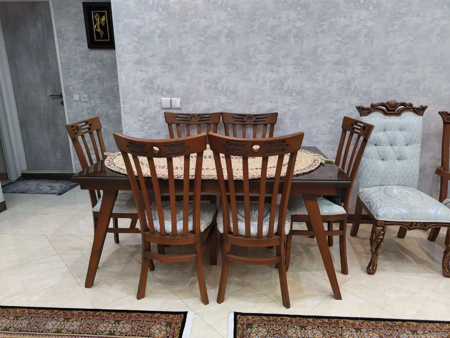 میز غذاخوری ۶نفره تمام چوب|میز و صندلی غذاخوری|کرج, شاهینویلا|دیوار