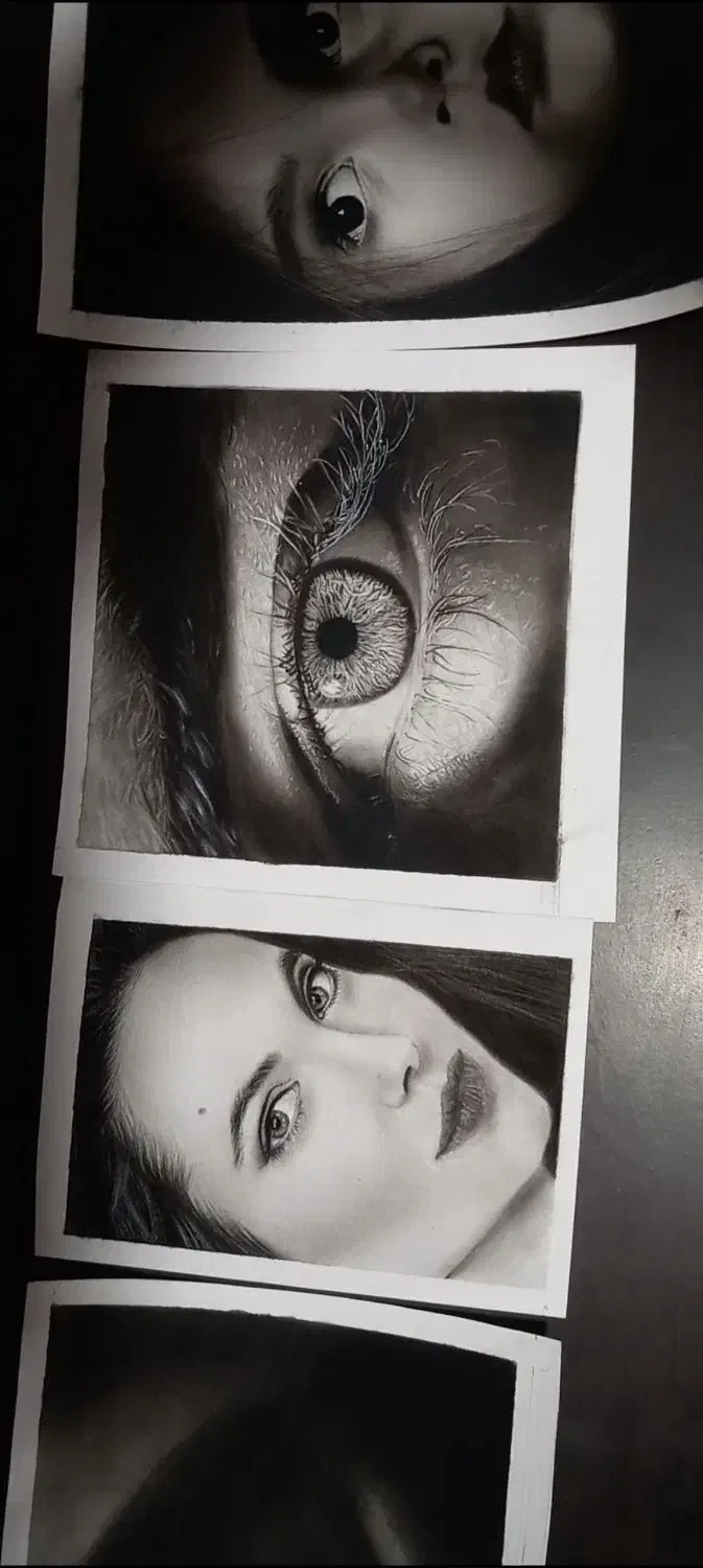 نقاشی چهره|تابلو، نقاشی، عکس|بم, |دیوار