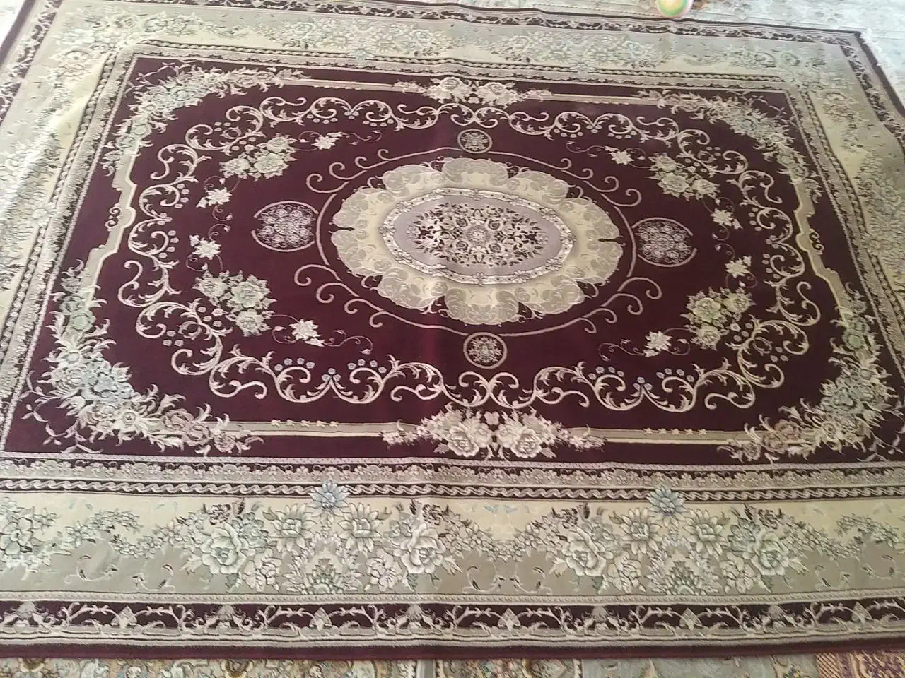 فرش ۱۲متری نگین مشهد|فرش|سرایان, |دیوار