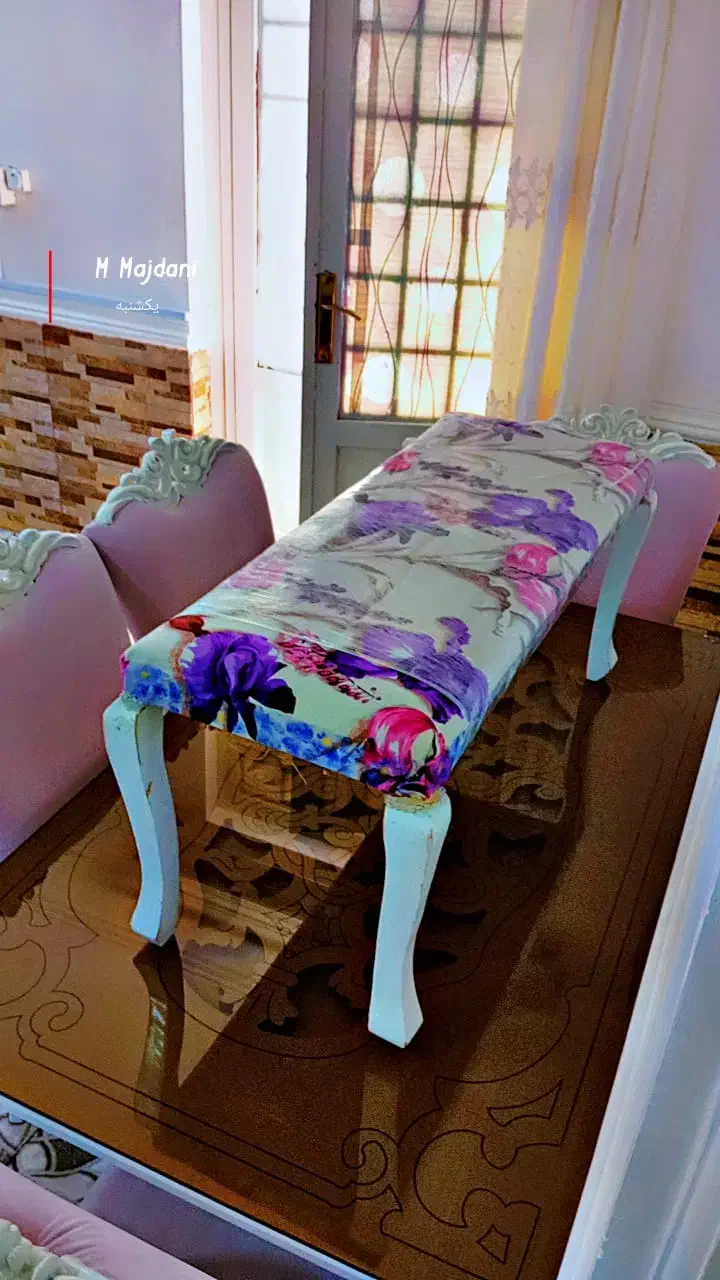 میز غذا خوری شیش نفره|میز و صندلی غذاخوری|خرمشهر, |دیوار