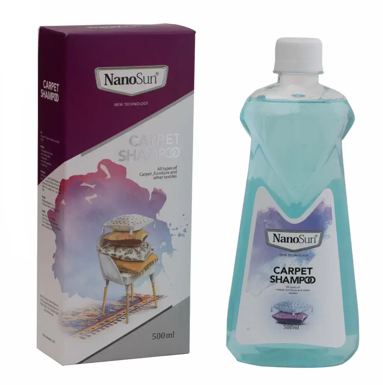 شامپوفرش نانوسان (از بین برنده انواع چربی و لک ها)|مواد شوینده و دستمال کاغذی|اهواز, امانیه|دیوار