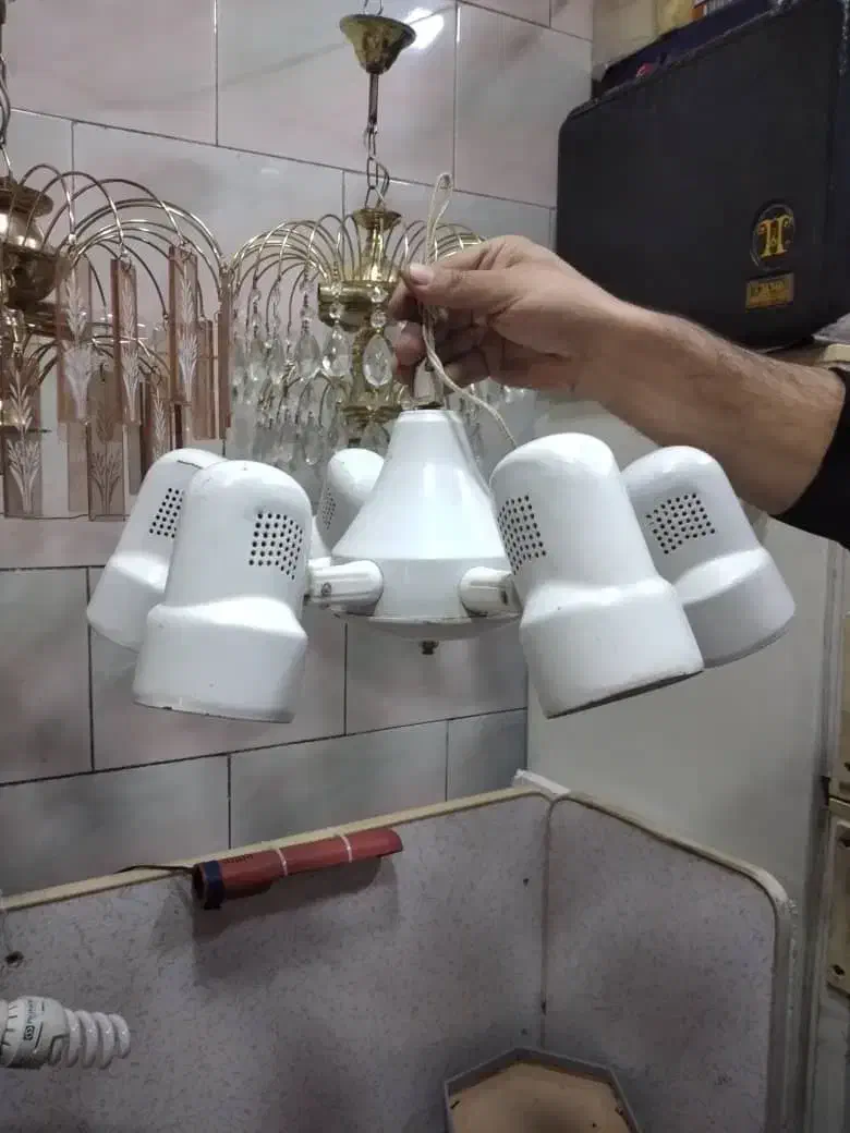 لوستر|لوستر و چراغ آویز|تبریز, |دیوار