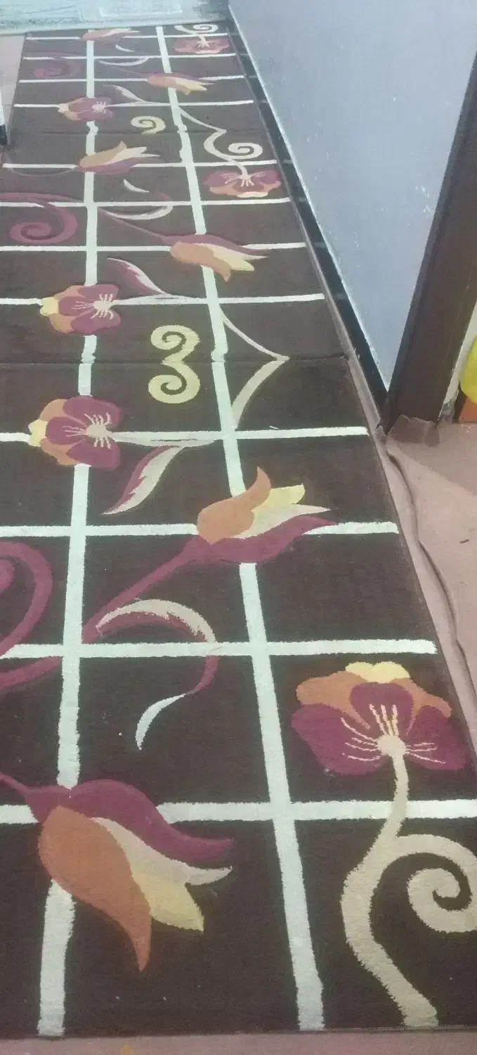 قالی راهرویی و پرده|فرش|اهواز, کوی باهنر|دیوار