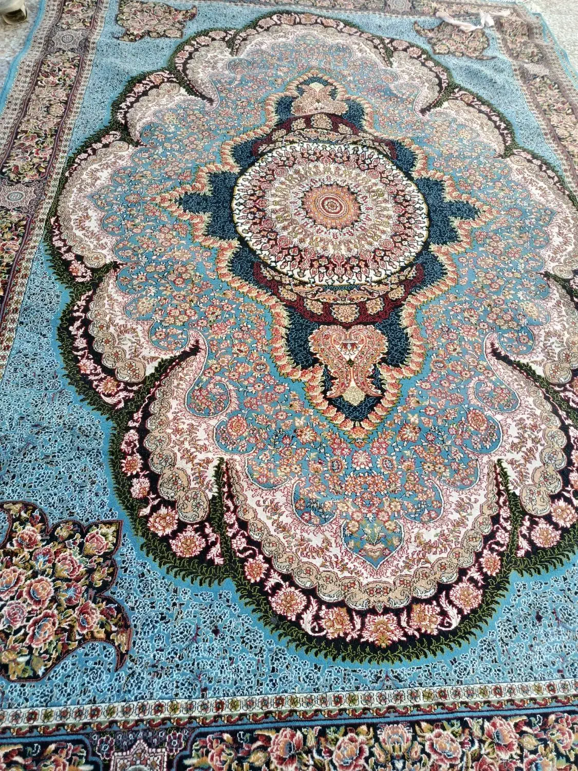 قالی نگین مشهد|فرش|شیراز, سعدیه جنوبی|دیوار