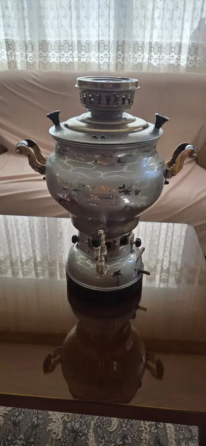 سماور گازی قدیمی اصل|سماور، چایساز، قهوهساز|تهران, دهکده المپیک|دیوار