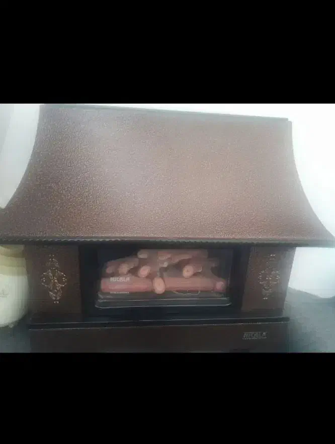 بخاری گازی شومینه بزرگ|بخاری، هیتر، شومینه|زنجان, |دیوار