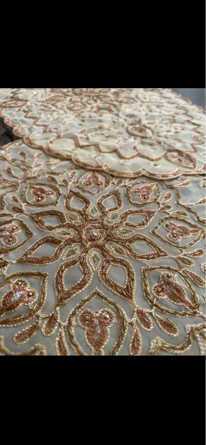 رومیزی ۵ تکه آکبند|پرده، رانر، رومیزی|تبریز, |دیوار