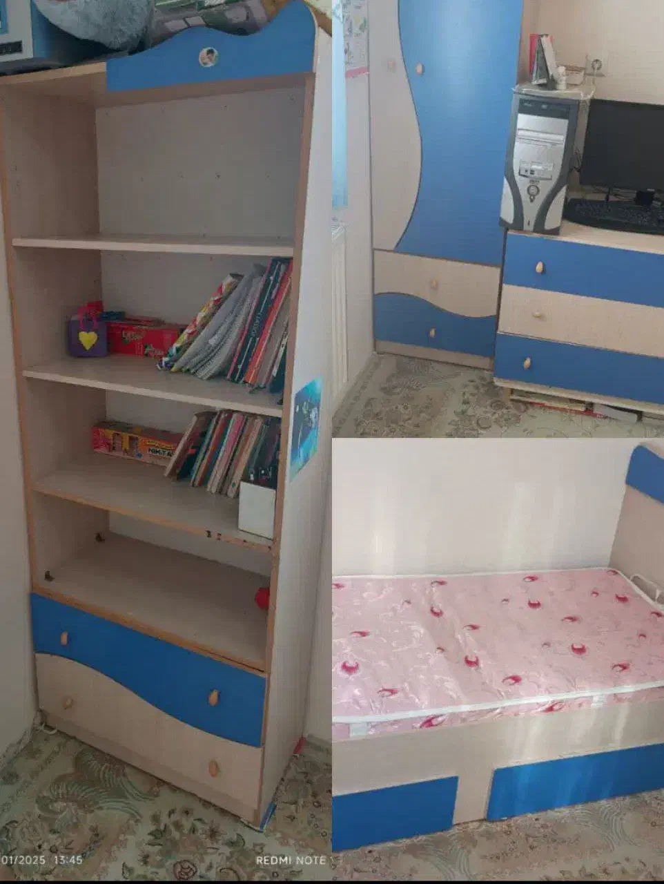 تخت و کمد|اسباب و اثاث بچه|قزوین, |دیوار