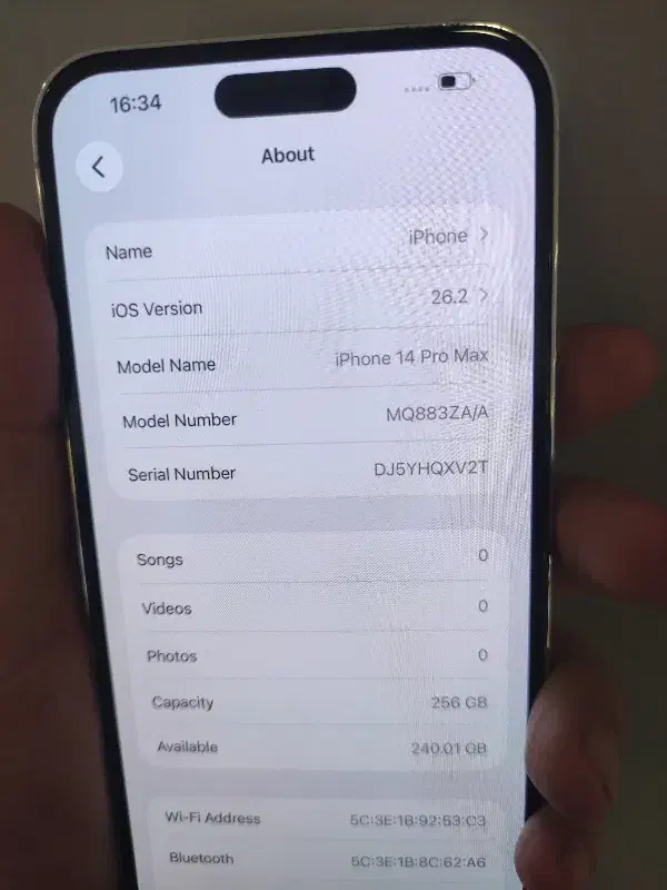 iphone 14promax سفید|موبایل|تهران, باشگاه نفت|دیوار