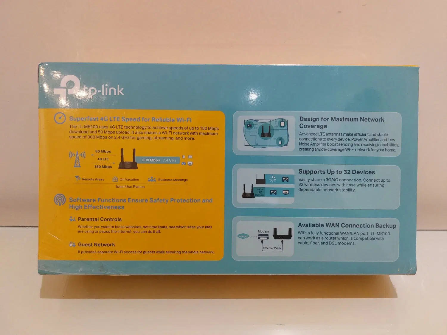 مودم tp-link 4G|مودم و تجهیزات شبکه|تهران, دزاشیب|دیوار