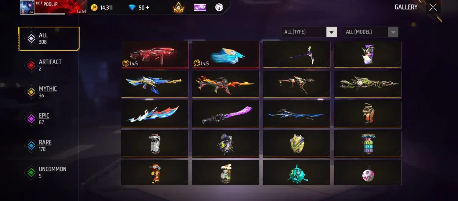 اکانت فری فایر|کنسول، بازی ویدئویی و آنلاین|یاسوج, |دیوار