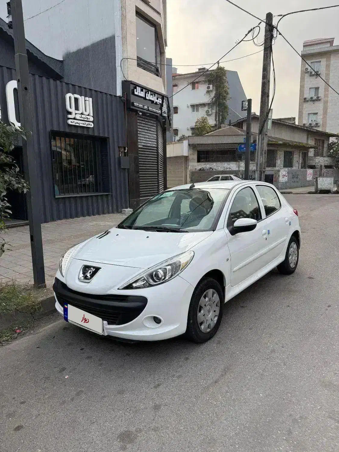 207 دنده سقف فلز 1403|خودرو سواری و وانت|رشت, دیلمان|دیوار