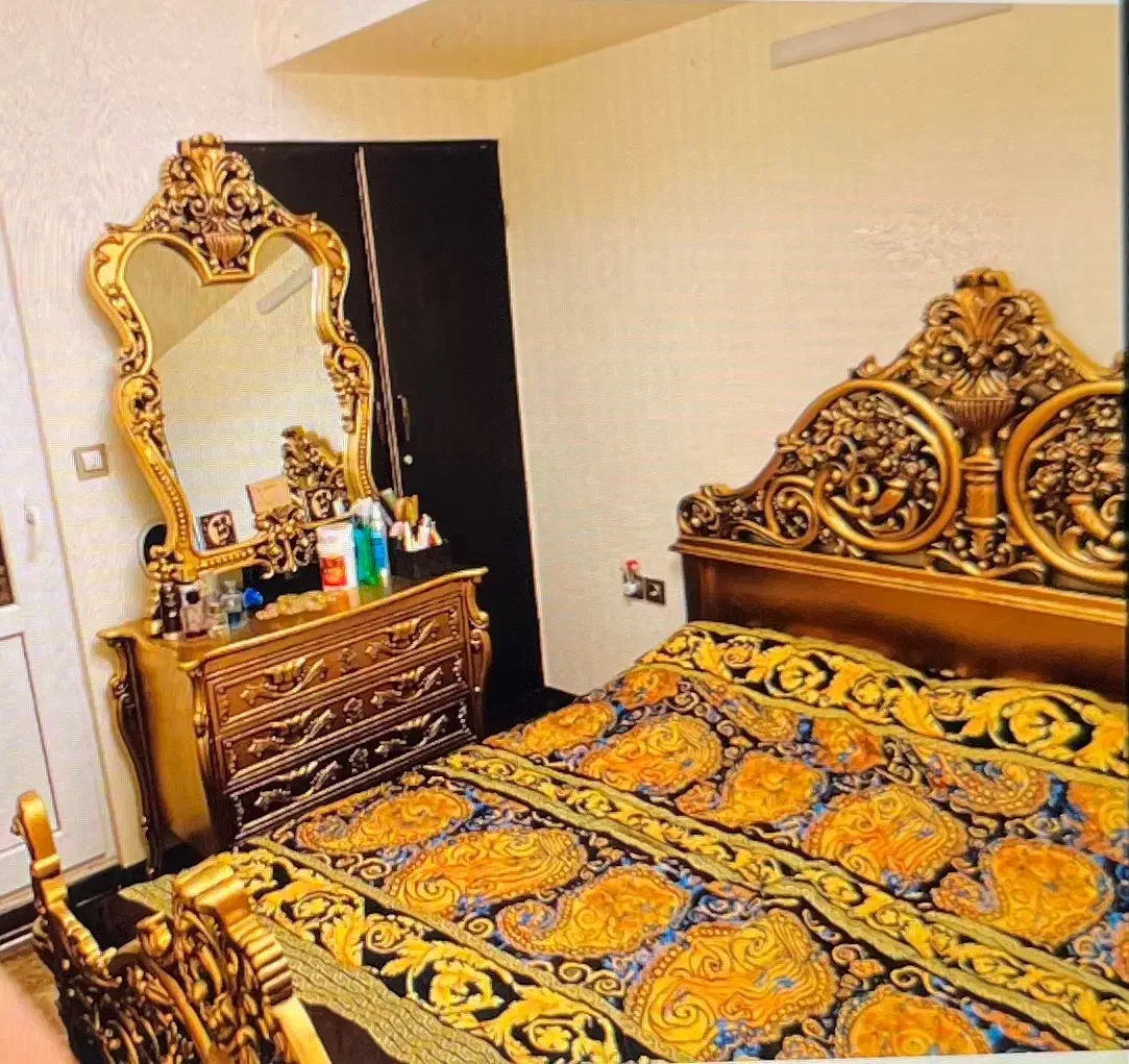 سرویس خواب دو نفره|تخت و سرویس خواب|یزد, |دیوار