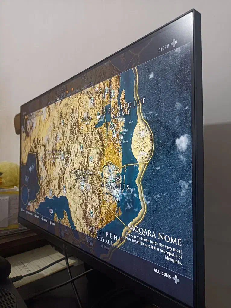 مانیتور ۲۴ اینچ ال جی آک|قطعات و لوازم جانبی رایانه|قم, نیروگاه|دیوار