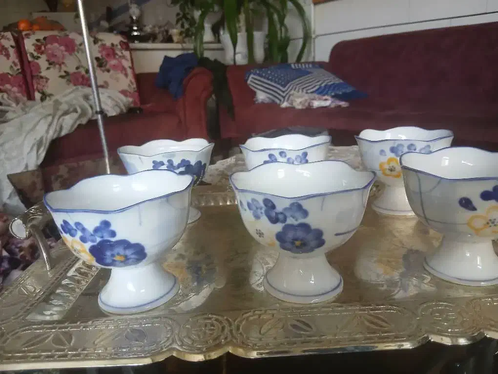 ظروف چینی بستنی وآجیل خوری وداخل فر|ظروف سرو و پذیرایی|اصفهان, عاشقآباد|دیوار