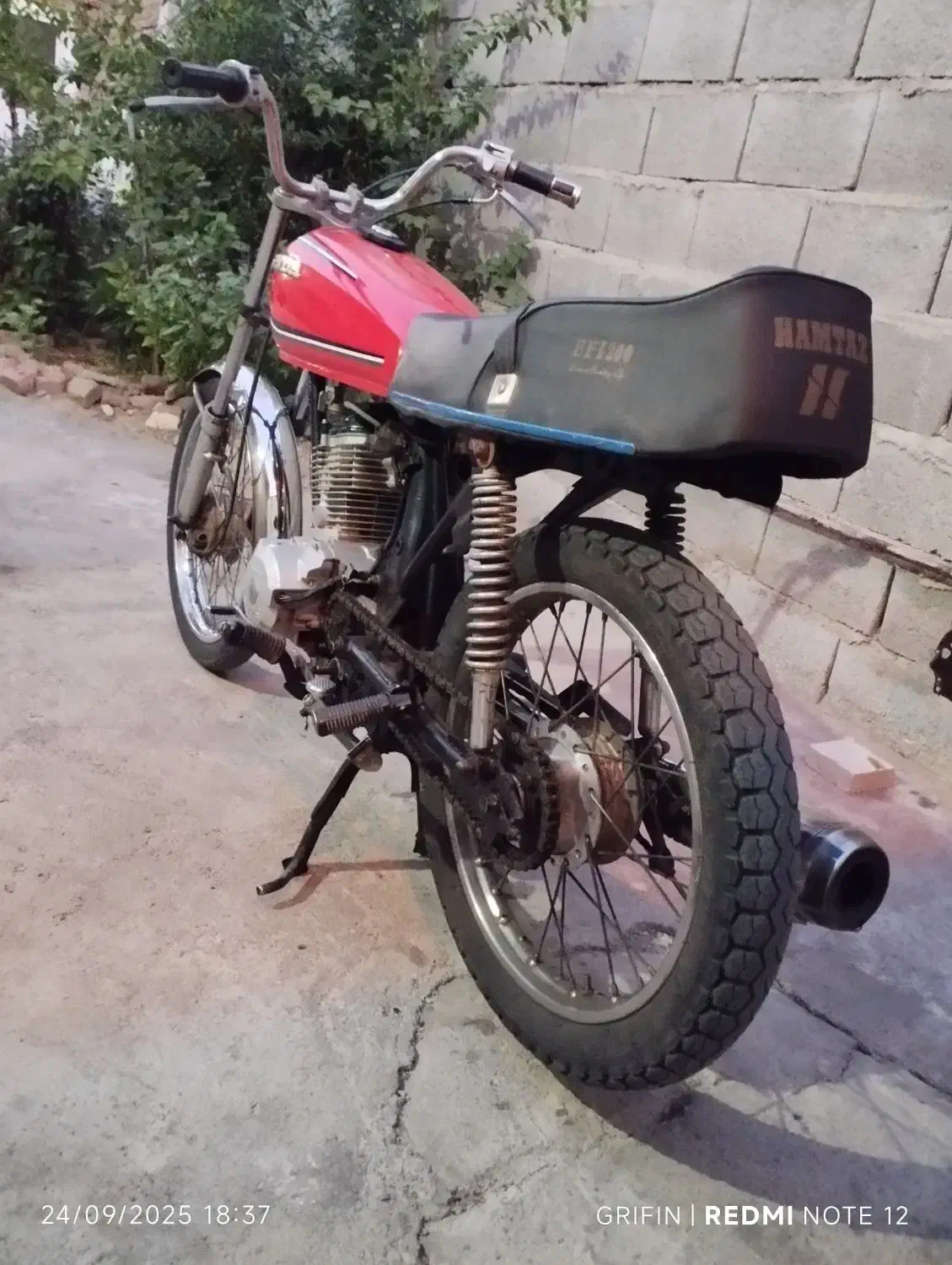 موتور 150cc مزایده|موتورسیکلت|خسروشاه, |دیوار