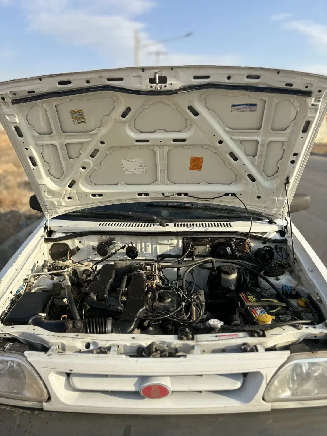 پراید 87 کارمندی شاسی پلمپ بی رنگ|خودرو سواری و وانت|بجنورد, |دیوار