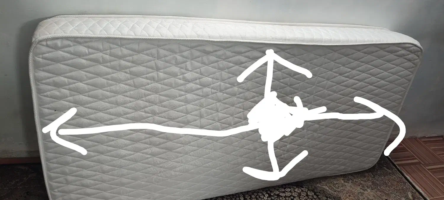 تخت یک نفره رویال با پایه باکس دار|تخت و سرویس خواب|هشتگرد, شهرک ولیعصر (مصلی)|دیوار