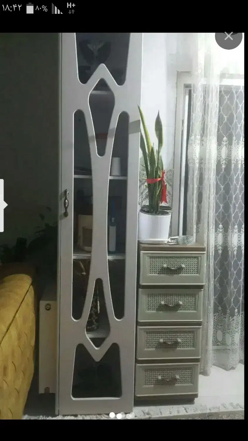 بوفه آشپزخانه 5 طبقه 2مترونیم طول 70 عرض|بوفه، ویترین، کنسول|ساری, |دیوار