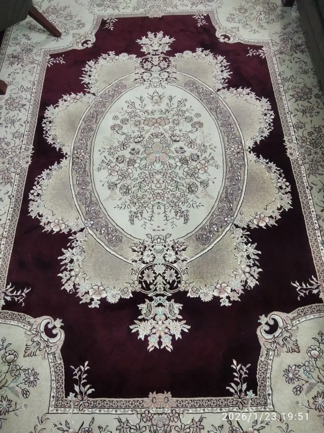 یک تخت فرش 6 متری ماشینی|فرش|تهران, شهرک شریعتی|دیوار